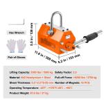 Heavy Duty Permanent Magnetic Lifters - 660 to 3300 lbs