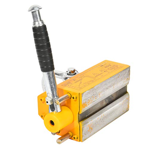 400KG Permanent Steel Magnetic Lifter Crane - Yellow