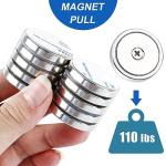 LOVIMAG 50 Pack Strong Neodymium Wall Magnets