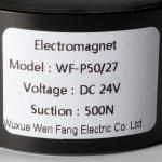 24V Electric Lifting Magnet 500N Holding Power