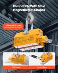 880LBS Magnetic Lifter for Steel Plates