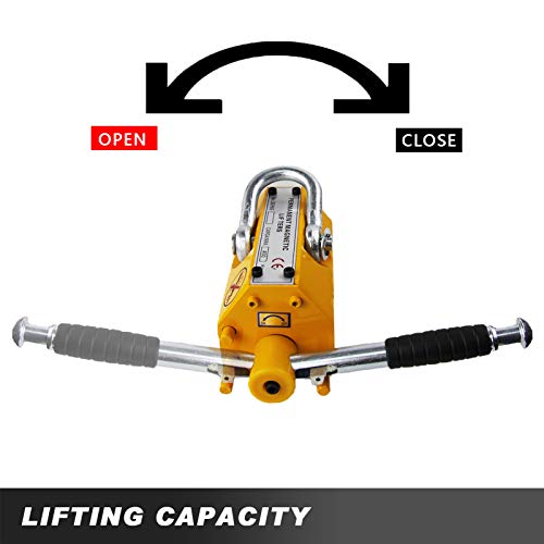 400KG Heavy Duty Steel Lifter Magnet with Handle