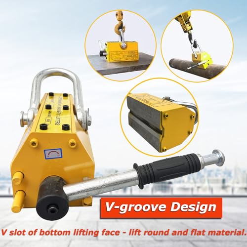 Steel Magnetic Lifter - Heavy Duty Permanent Lift Magnet