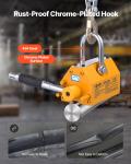 VEVOR Heavy Duty Magnetic Lifter, 880 lbs Capacity
