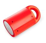 Strong Small Lift Magnet - 15lbs Capacity (3 Pack) Red