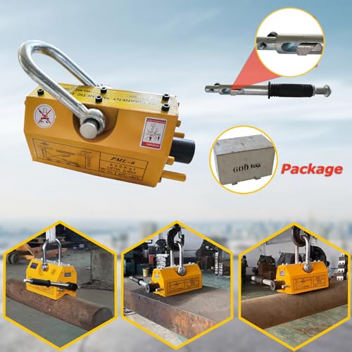 Steel Magnetic Lifter - Heavy Duty Permanent Lift Magnet