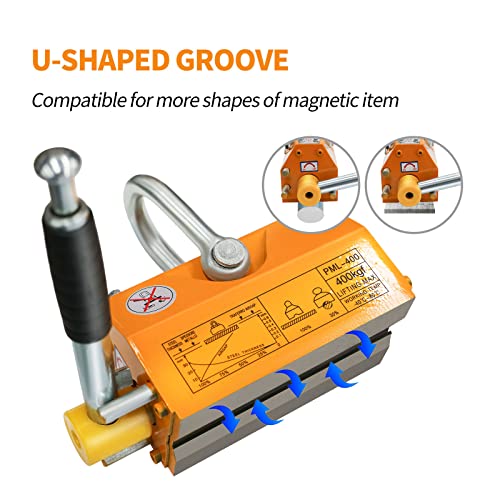 660 lbs Magnetic Lifter with Release for Hoisting