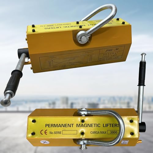 INTSUPERMAI Steel Magnetic Lifter 6600LB Heavy Duty Lift