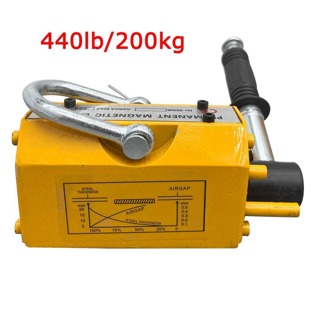 200kg Steel Magnetic Lifter for Heavy Metal Lifting