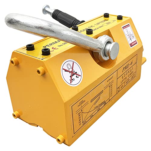 Steel Magnetic Lifter - Heavy Duty Permanent Lift Magnet