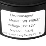 12V DC Electric Lifting Magnet 500N Power