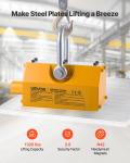 VEVOR Magnetic Lifter 1320 lbs Pulling Power