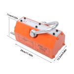 Neodymium Lifting Magnet 2200lbs with Safety Factor