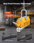 VEVOR 2200 lb Permanent Magnetic Lifter