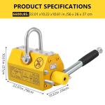 Heavy Duty Permanent Lifting Magnets for Steel