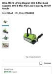 Mag-Mate PNL0800 PowerLift Rare Earth Magnet 800#