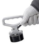 Portable Lifting Magnet Tool with Release Handle