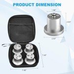 Magnetic Aluminum Jack Lift Pads - 4 Pack