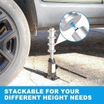 Magnetic Aluminum Jack Lift Pads - 4 Pack