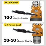 Mophorn 300kg Steel Neodymium Lift Magnet