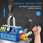 880lb Permanent Magnetic Lifter with Handle