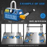 880lb Permanent Magnetic Lifter with Handle