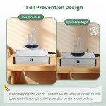 360-Degree LED Display Platform with US Plug