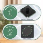 Huanyu 360° Rotating Magnetic Display Stand with LEDs