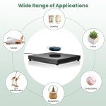 Huanyu 360° Rotating Magnetic Display Stand with LEDs