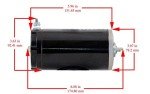 Permanent Magnet Motor for Wheelchair Lifts