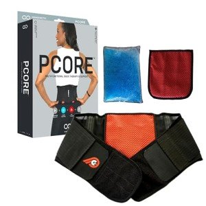 Magnetic Back Brace with Heat & Ice Support