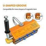 2200 LB Steel Magnetic Lifter for Heavy Metals