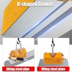 880 Lbs Magnetic Lifter for Heavy Duty Lifting