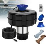 15000 GPH Pond Fountain Aerator,750W(1Hp) Floating Fountain with Stainless Steel