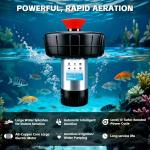 Pond Fountain Aerator 1HP 750W 110V/15000 GPH Floating Fountain Pump, 120FT Powe