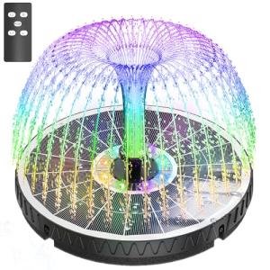 Remote Control Solar Bird Bath Fountain Pump