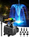 3-in-1 RGB Submersible Pond Pump Kit