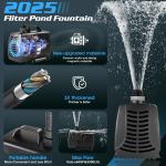 3-in-1 RGB Submersible Pond Pump Kit