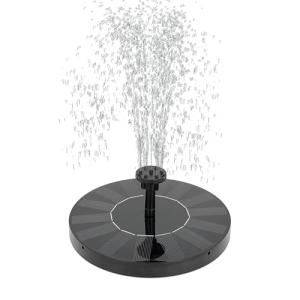 Vumyhuby Solar Bird Bath Fountain with 6 Nozzles