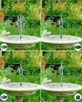 Solar Water Fountain Pump for Bird Bath & Garden