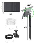 Solar Water Fountain Pump for Bird Bath & Garden