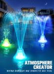 Light-Up Floating Pool Fountain - Large White