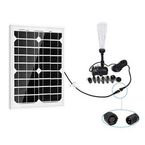 Solar Water Pump Kit with 20W Panel & Pump