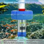 15000 GPH Automatic Floating Pond Fountain