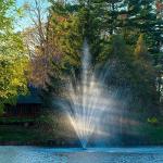 Scott Aerator Amherst 1HP Stainless Steel Pond Fountain