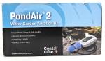 Crystal Clear PondAir 2 Aerator with Airstone Kit