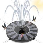 1.4W Solar Fountain Pump for Bird Baths & Ponds