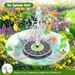 3.5W Solar Floating Fountain for Bird Bath