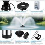 1HP Floating Pond Fountain Aerator 15000GPH