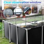 750-Gallon Above Ground Canvas Koi Pond Tank